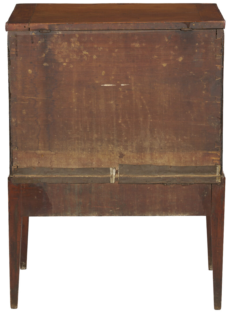 Lot 225: Exhibited Southern Hepplewhite Sugar Chest, Middle TN