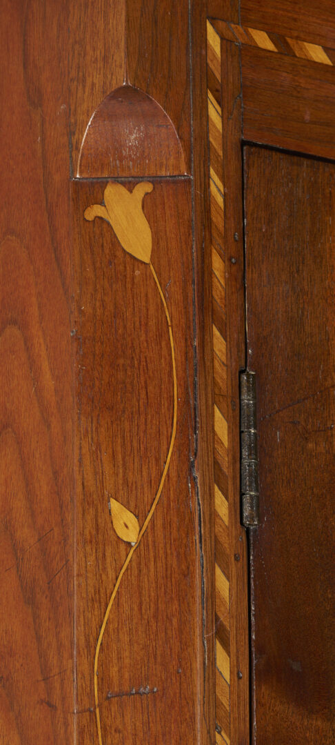 Lot 226: East Tennessee Vine and Tassel Inlaid Secretary