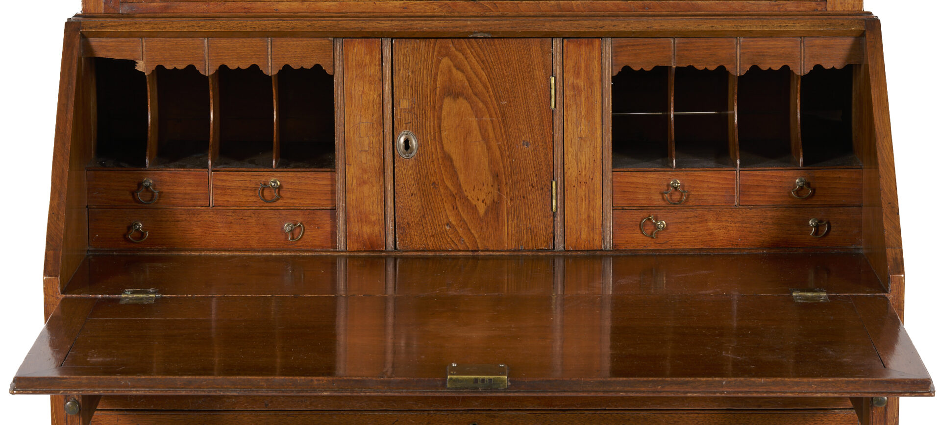 Lot 226: East Tennessee Vine and Tassel Inlaid Secretary