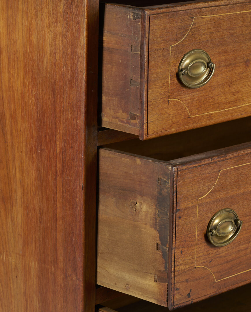 Lot 230: Southern Federal Inlaid Chest