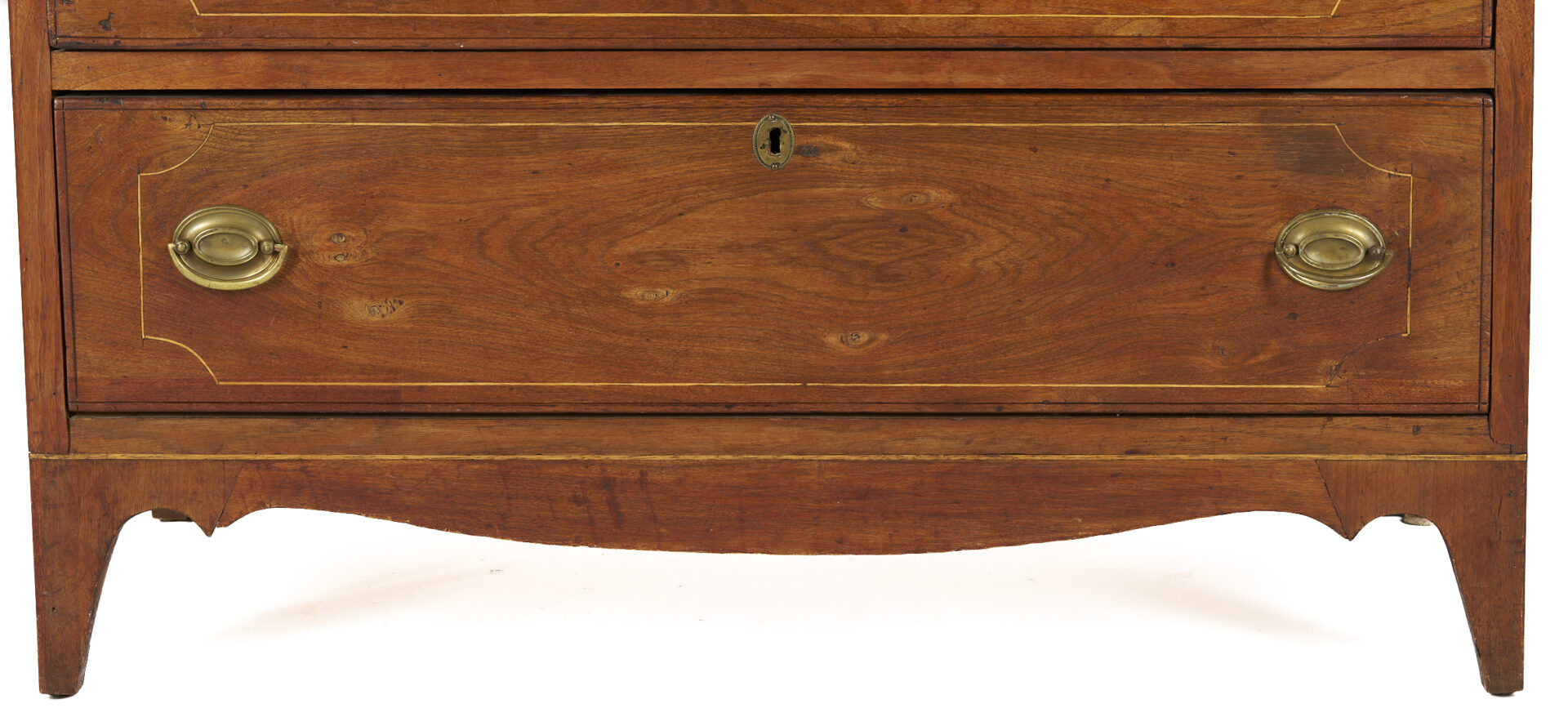 Lot 230: Southern Federal Inlaid Chest