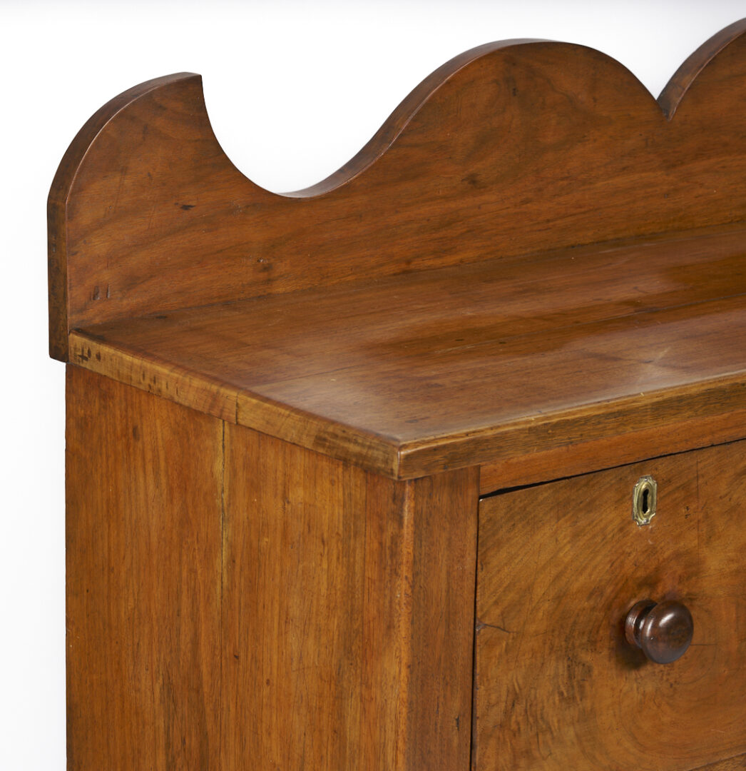 Lot 234: East Tennessee Diminutive Walnut Sideboard