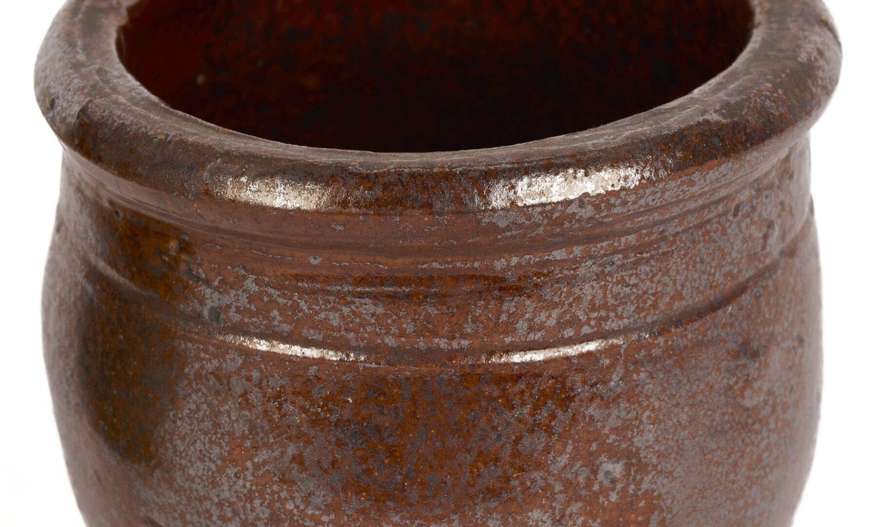 Lot 238: 2 East TN Earthenware Cream Pots, Attr. Cain Pottery