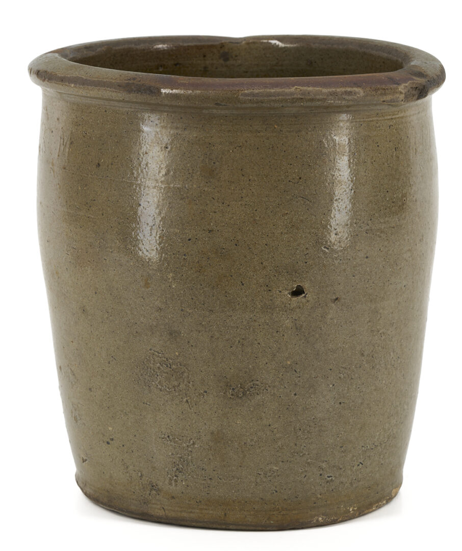 Lot 239: East Tennessee Pottery Jar, M. P. Harmon