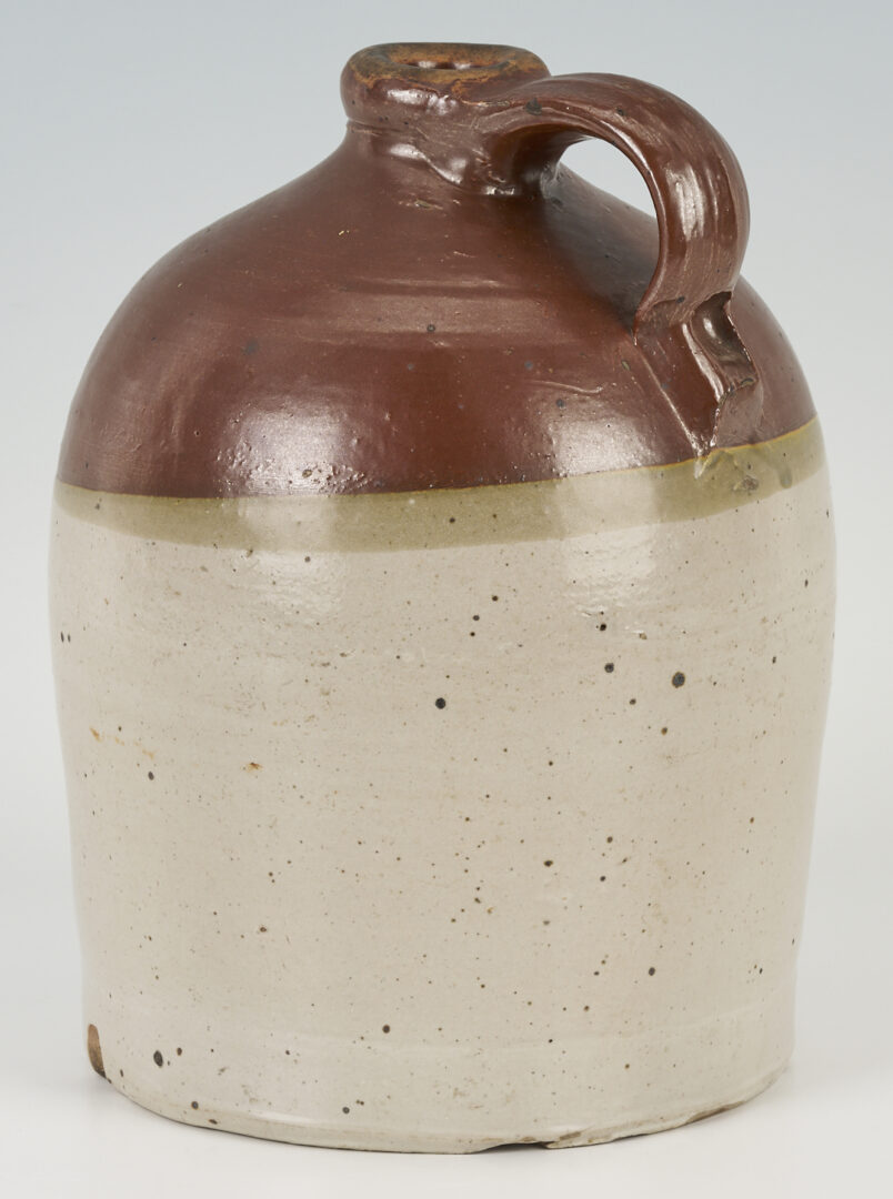 Lot 242: Two Nashville Stoneware Pottery Whiskey Jugs