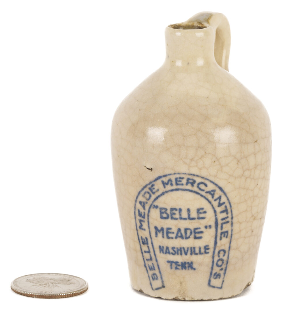 Lot 243: Miniature Whiskey Jug, Belle Meade – Nashville