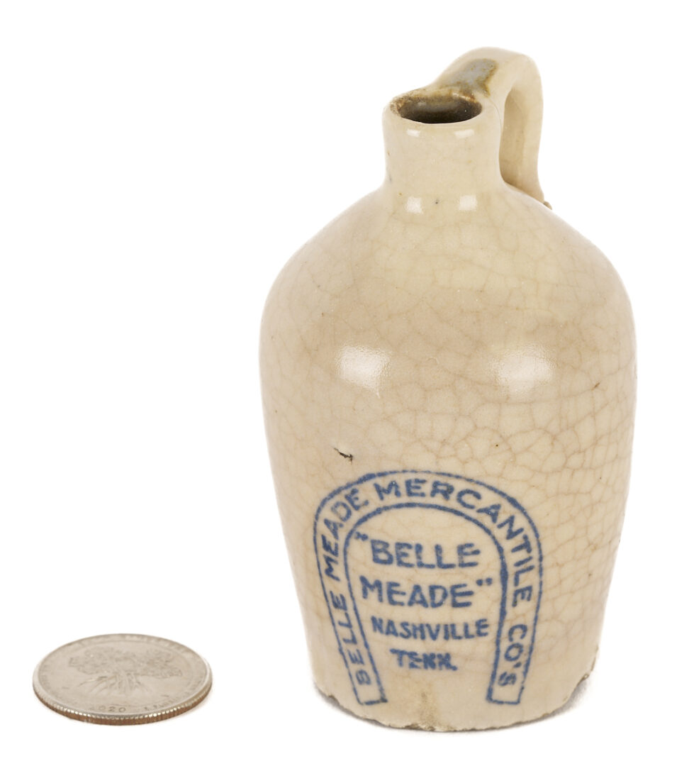 Lot 243: Miniature Whiskey Jug, Belle Meade – Nashville