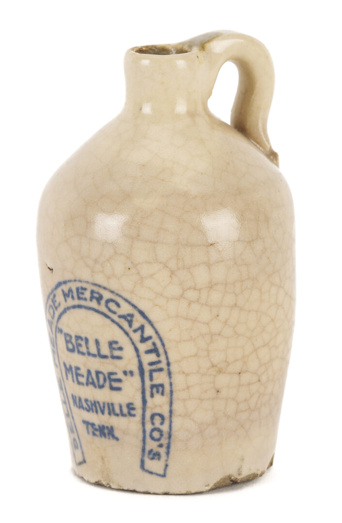 Lot 243: Miniature Whiskey Jug, Belle Meade – Nashville