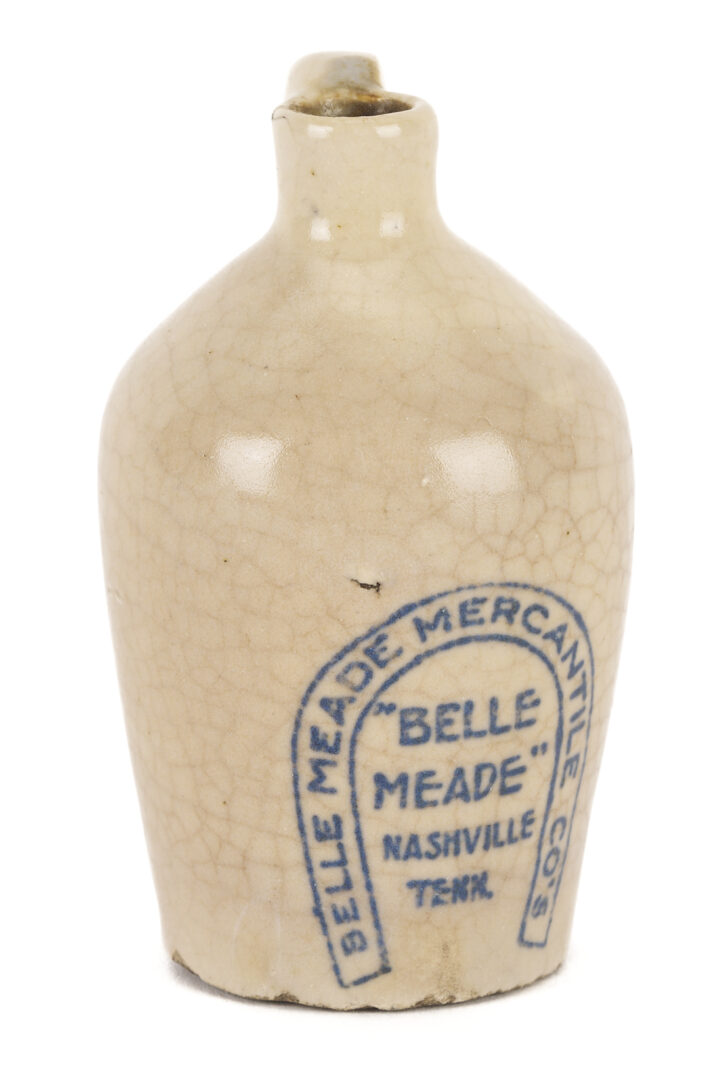 Lot 243: Miniature Whiskey Jug, Belle Meade – Nashville