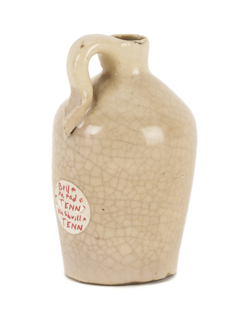 Lot 243: Miniature Whiskey Jug, Belle Meade – Nashville