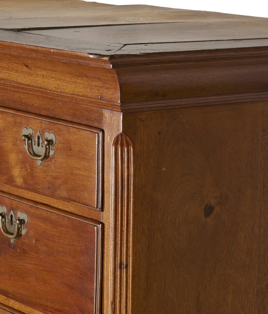 Lot 262: Chester Co. Pennsylvania High Chest w/ Inlaid Birds, Illustrated