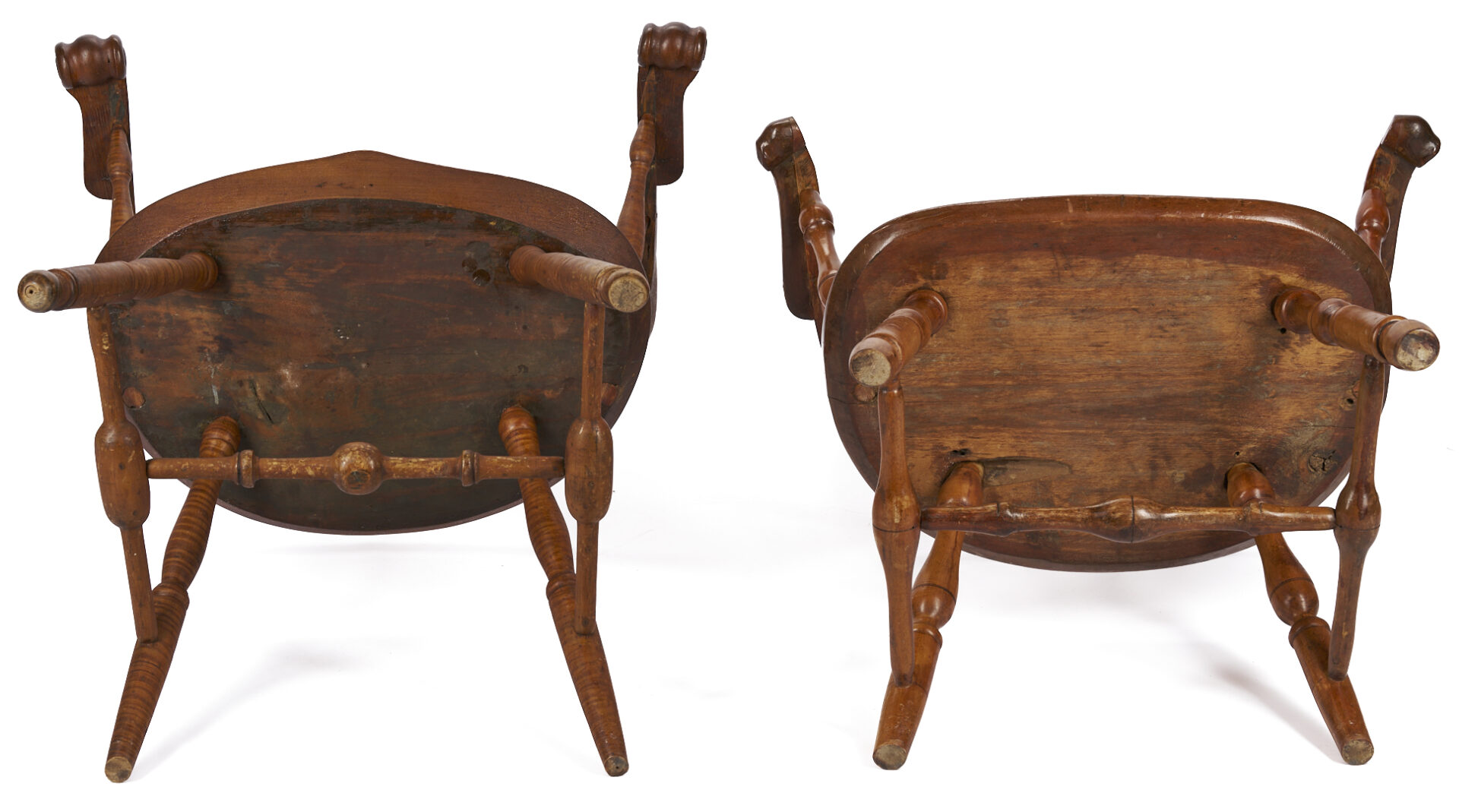 Lot 268: Pair of Windsor Armchairs