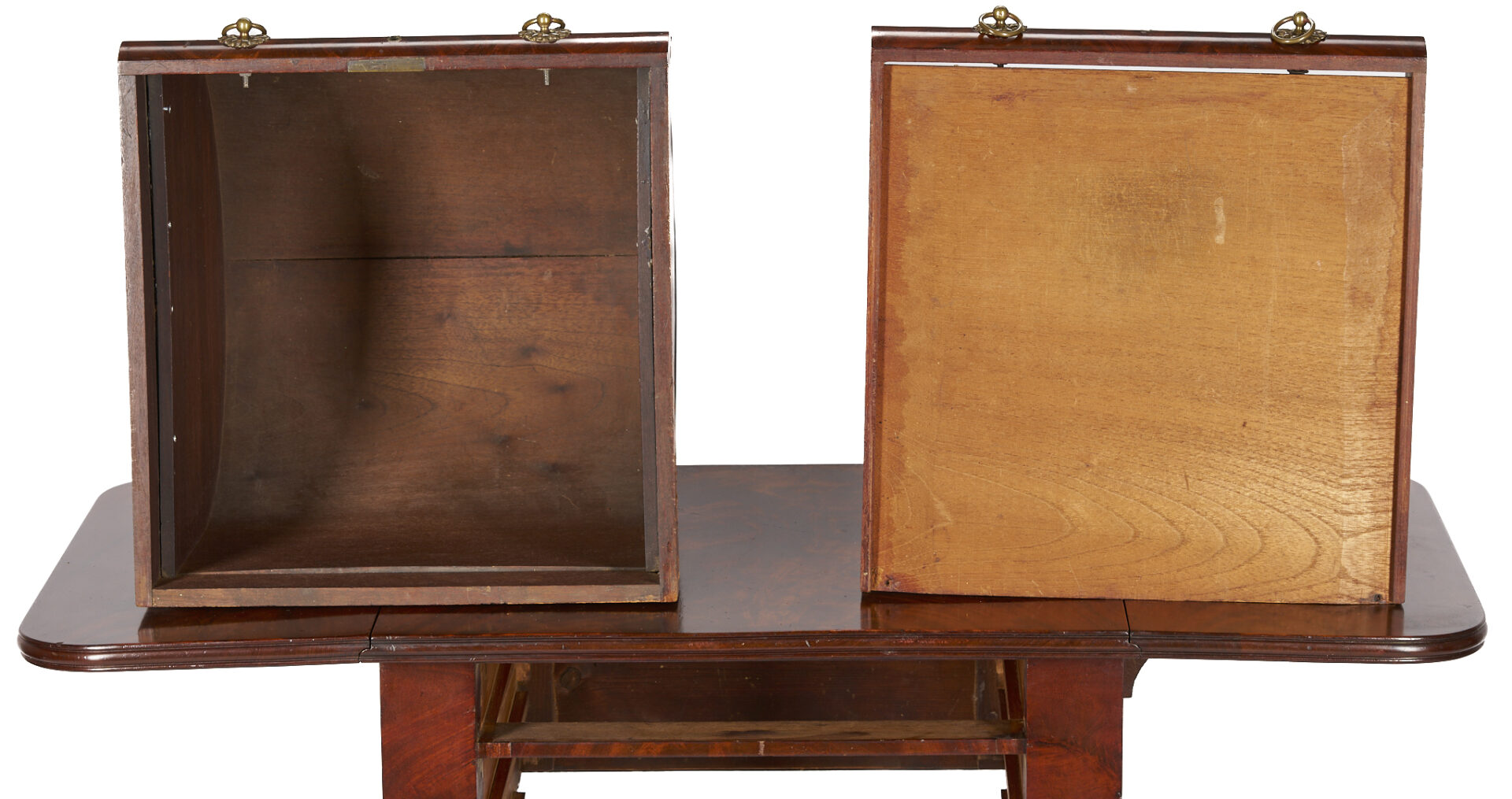 Lot 269: American Mahogany Classical Sewing Table