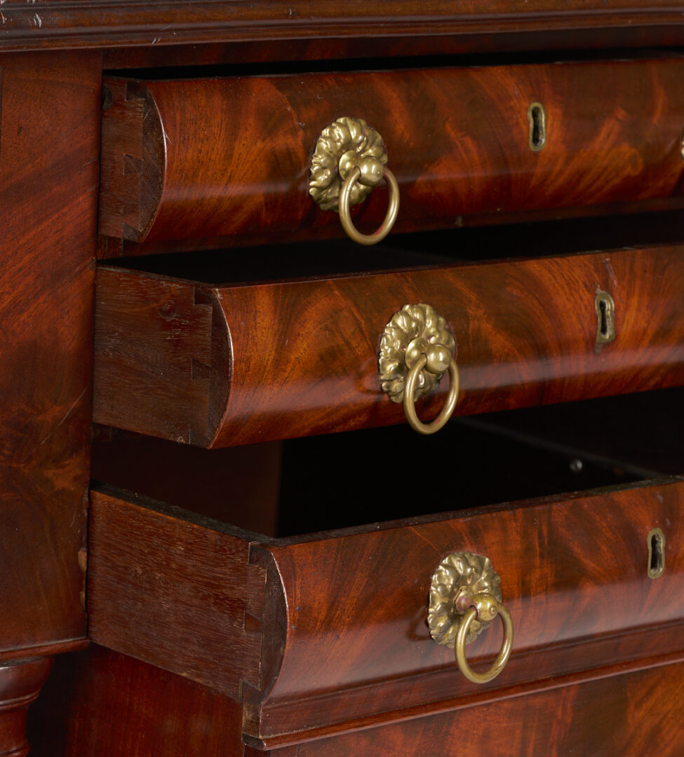 Lot 269: American Mahogany Classical Sewing Table