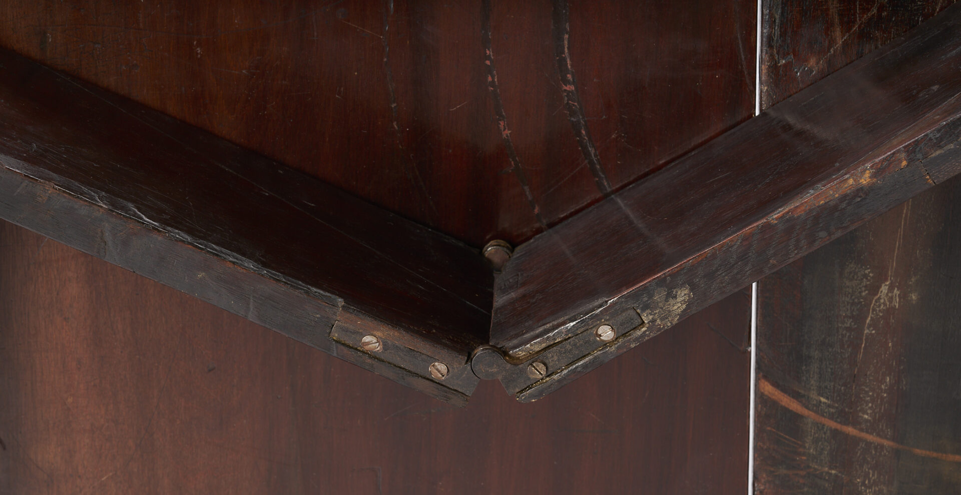 Lot 276: Concertina Action Mahogany Game Table