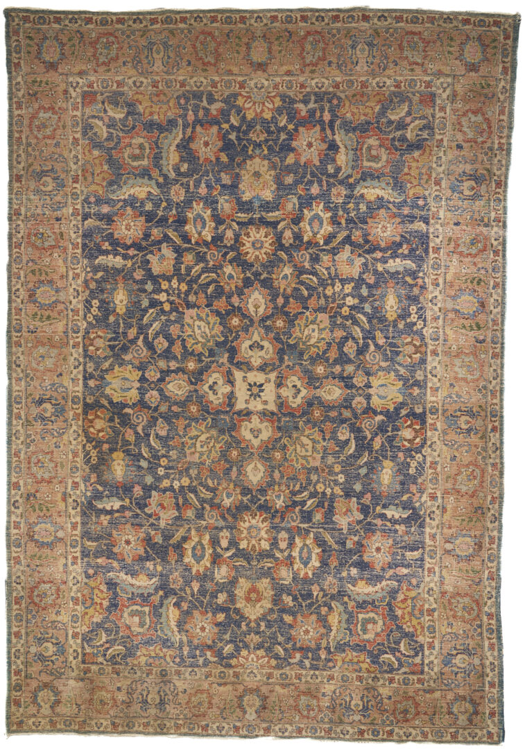 Lot 292: Antique Persian Serapi Carpet, 8' x 14'