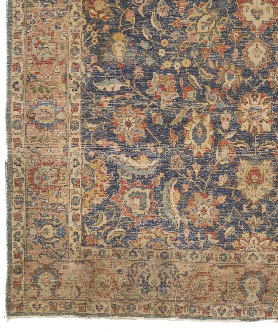 Lot 292: Antique Persian Serapi Carpet, 8' x 14'