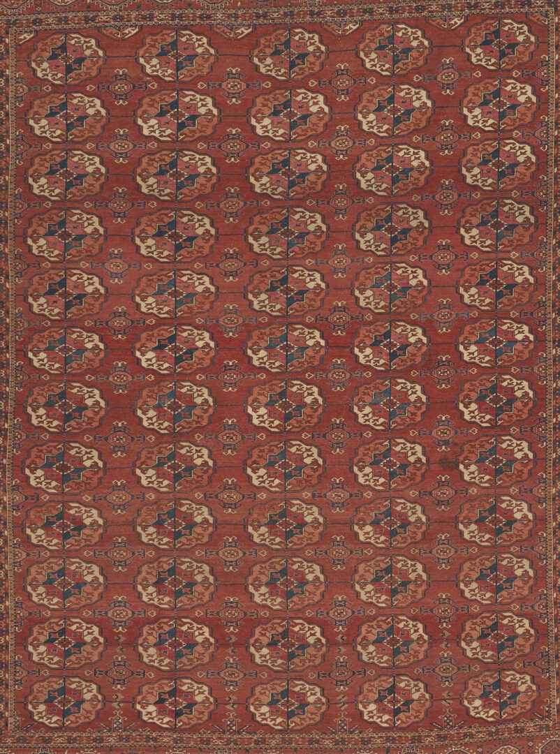 Lot 294: Antique Tekke Turkmen Main Carpet, circa 1870's