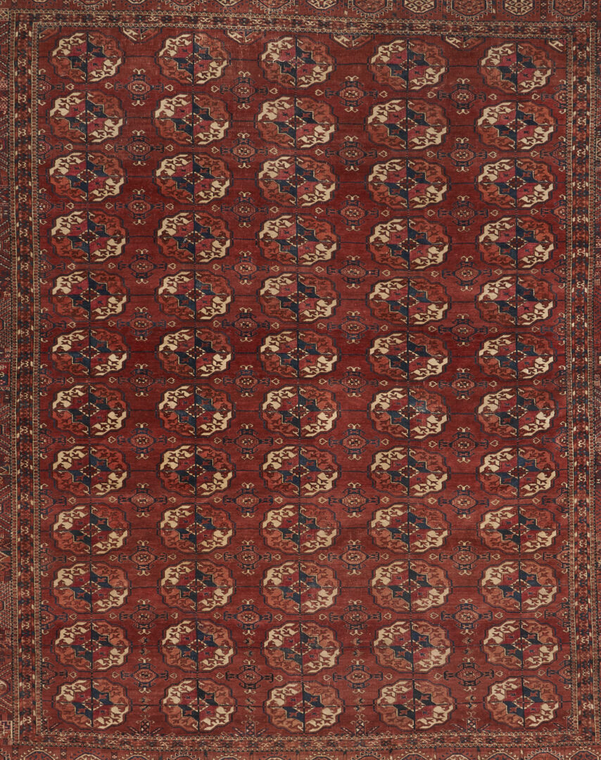 Lot 294: Antique Tekke Turkmen Main Carpet, circa 1870's