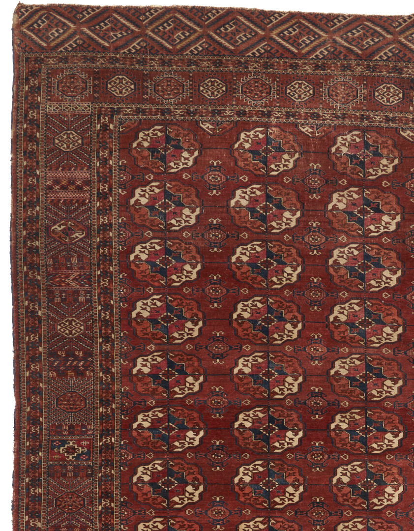 Lot 294: Antique Tekke Turkmen Main Carpet, circa 1870's