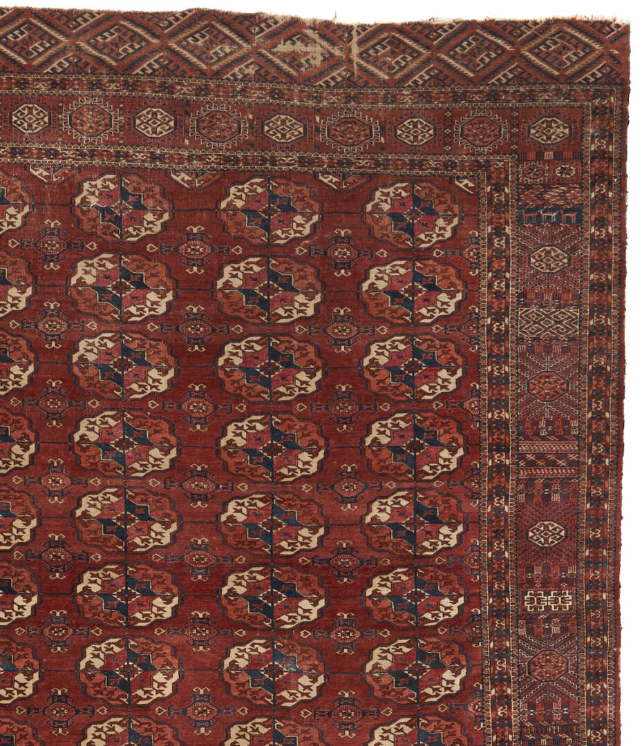 Lot 294: Antique Tekke Turkmen Main Carpet, circa 1870's