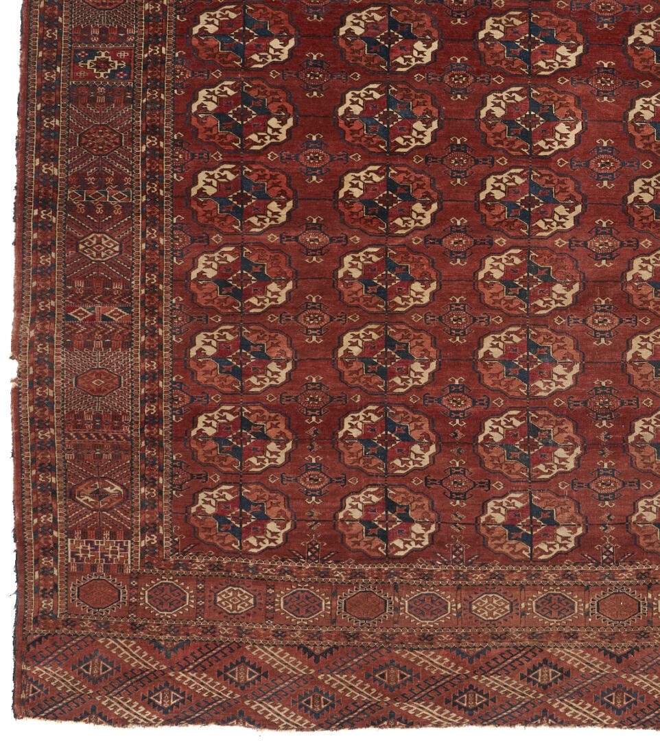 Lot 294: Antique Tekke Turkmen Main Carpet, circa 1870's