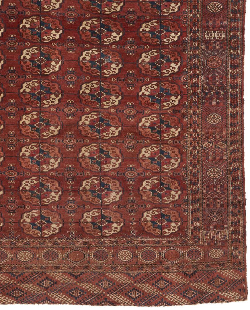 Lot 294: Antique Tekke Turkmen Main Carpet, circa 1870's