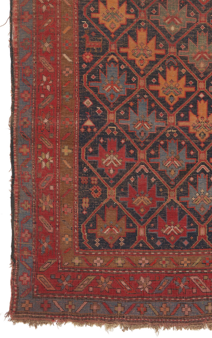 Lot 300: Antique Caucasian Daghestan Village Prayer Rug