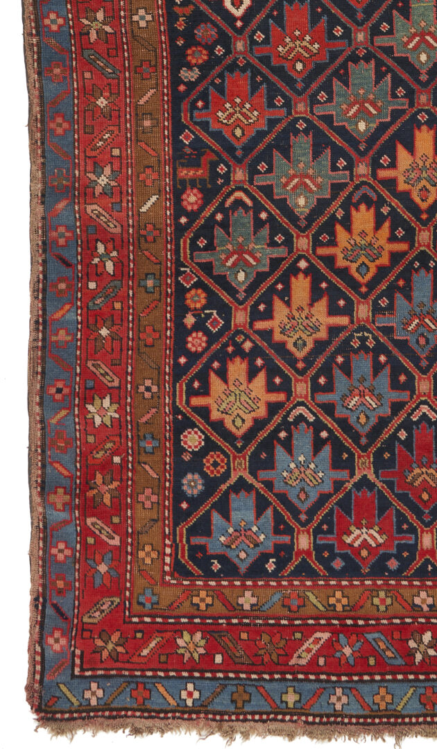 Lot 300: Antique Caucasian Daghestan Village Prayer Rug