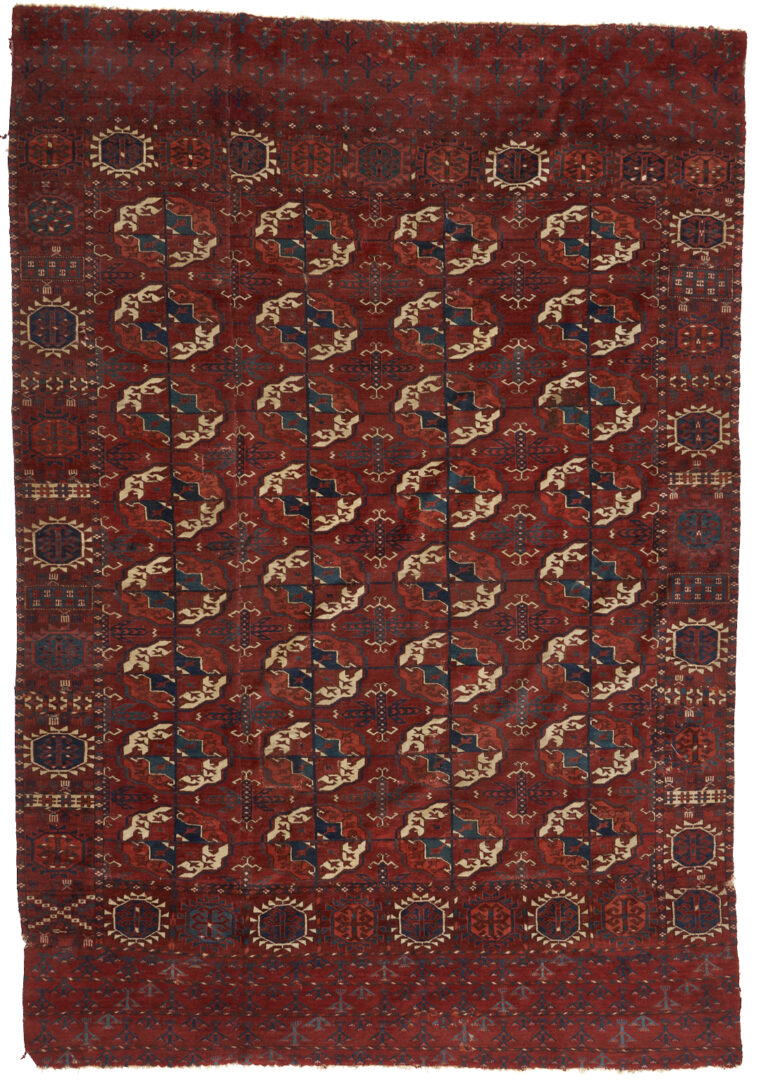 Lot 304: Antique Tekke Main Carpet