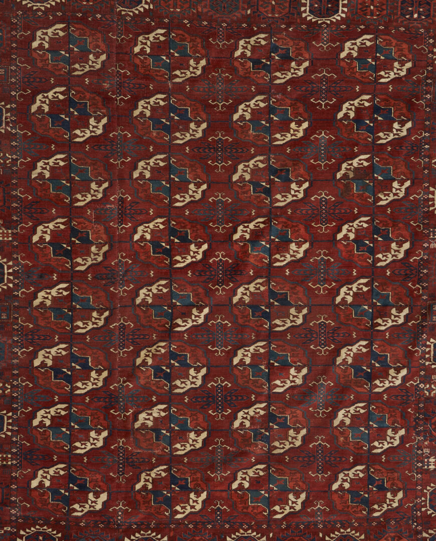 Lot 304: Antique Tekke Main Carpet