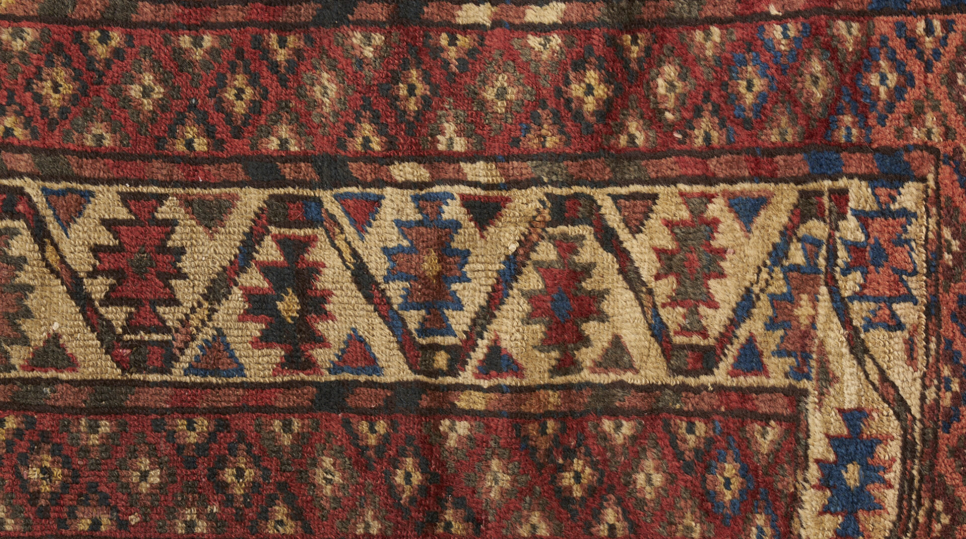 Lot 306: Antique Yomud or Yomut Turkmen Ensi Rug