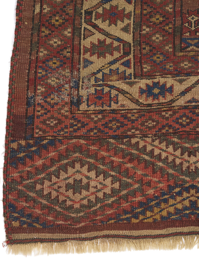 Lot 306: Antique Yomud or Yomut Turkmen Ensi Rug