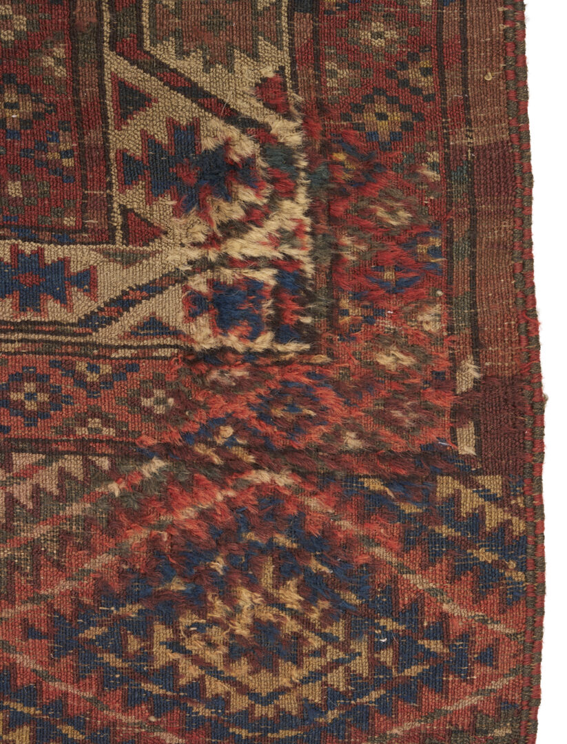 Lot 306: Antique Yomud or Yomut Turkmen Ensi Rug