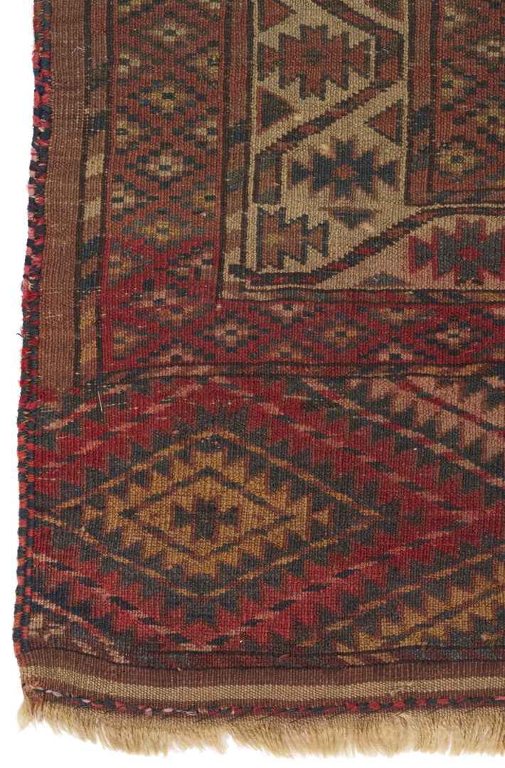 Lot 306: Antique Yomud or Yomut Turkmen Ensi Rug