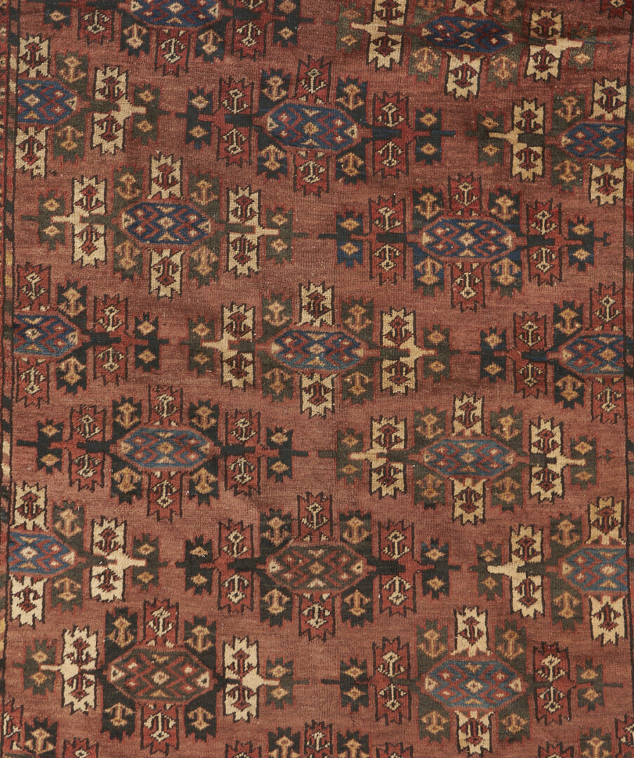 Lot 306: Antique Yomud or Yomut Turkmen Ensi Rug