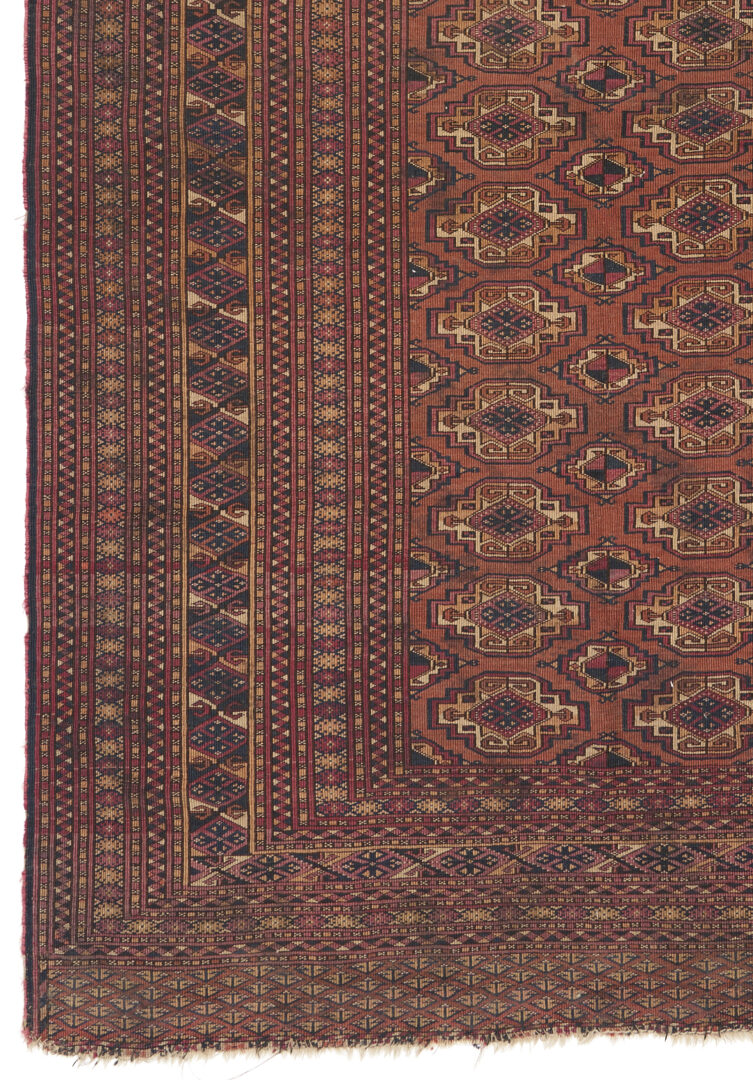 Lot 308: Antique Saryk Turkmen Main Carpet