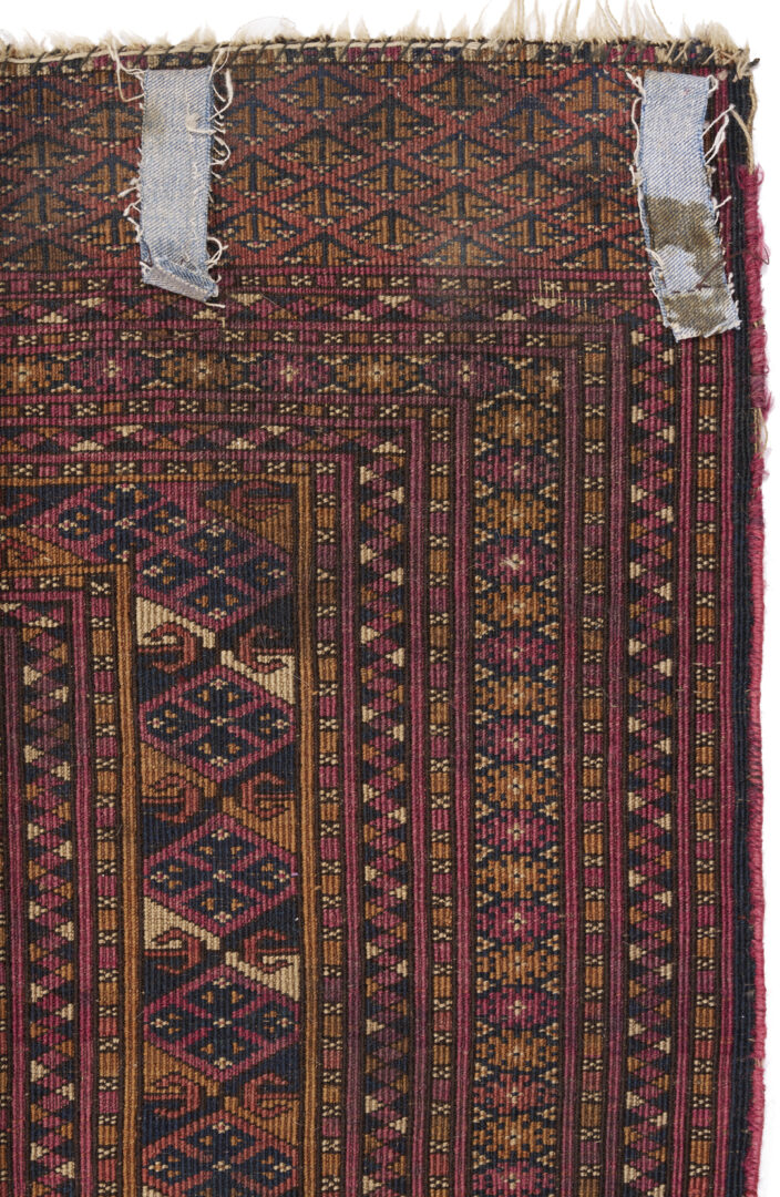 Lot 308: Antique Saryk Turkmen Main Carpet