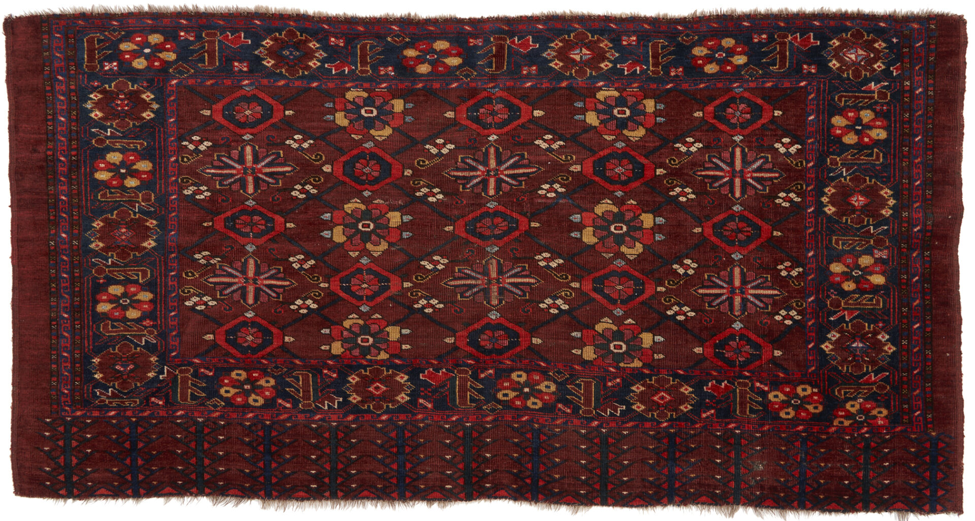 Lot 310: Antique Beshir Torba Turkmen Rug