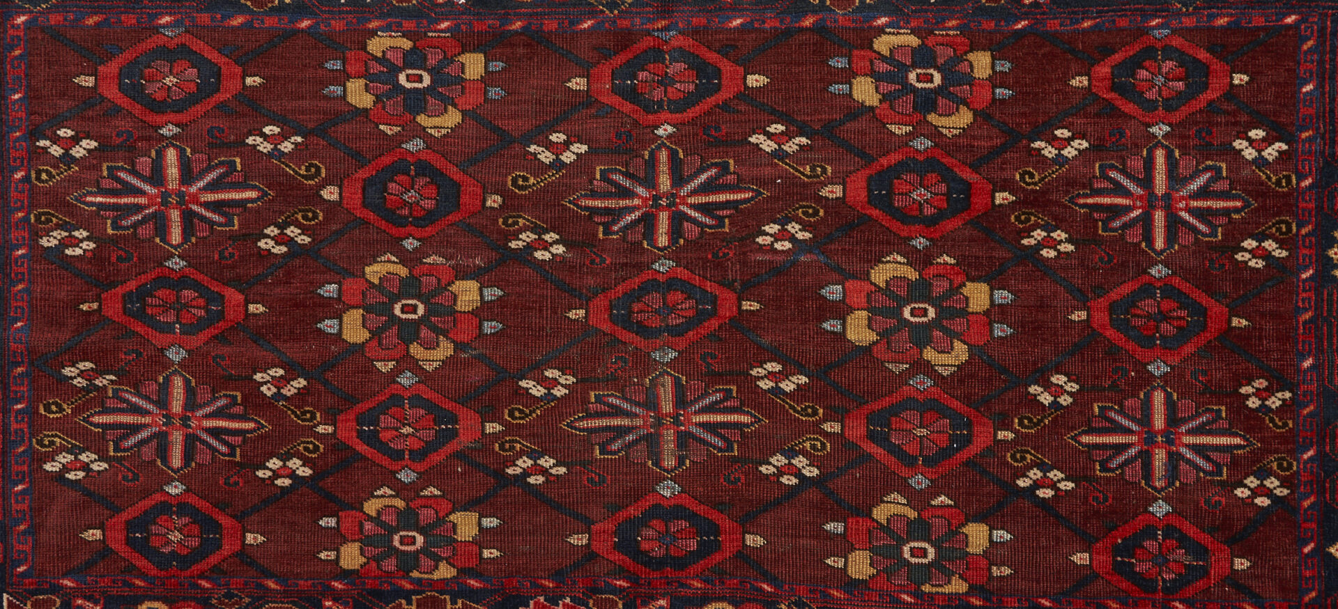 Lot 310: Antique Beshir Torba Turkmen Rug