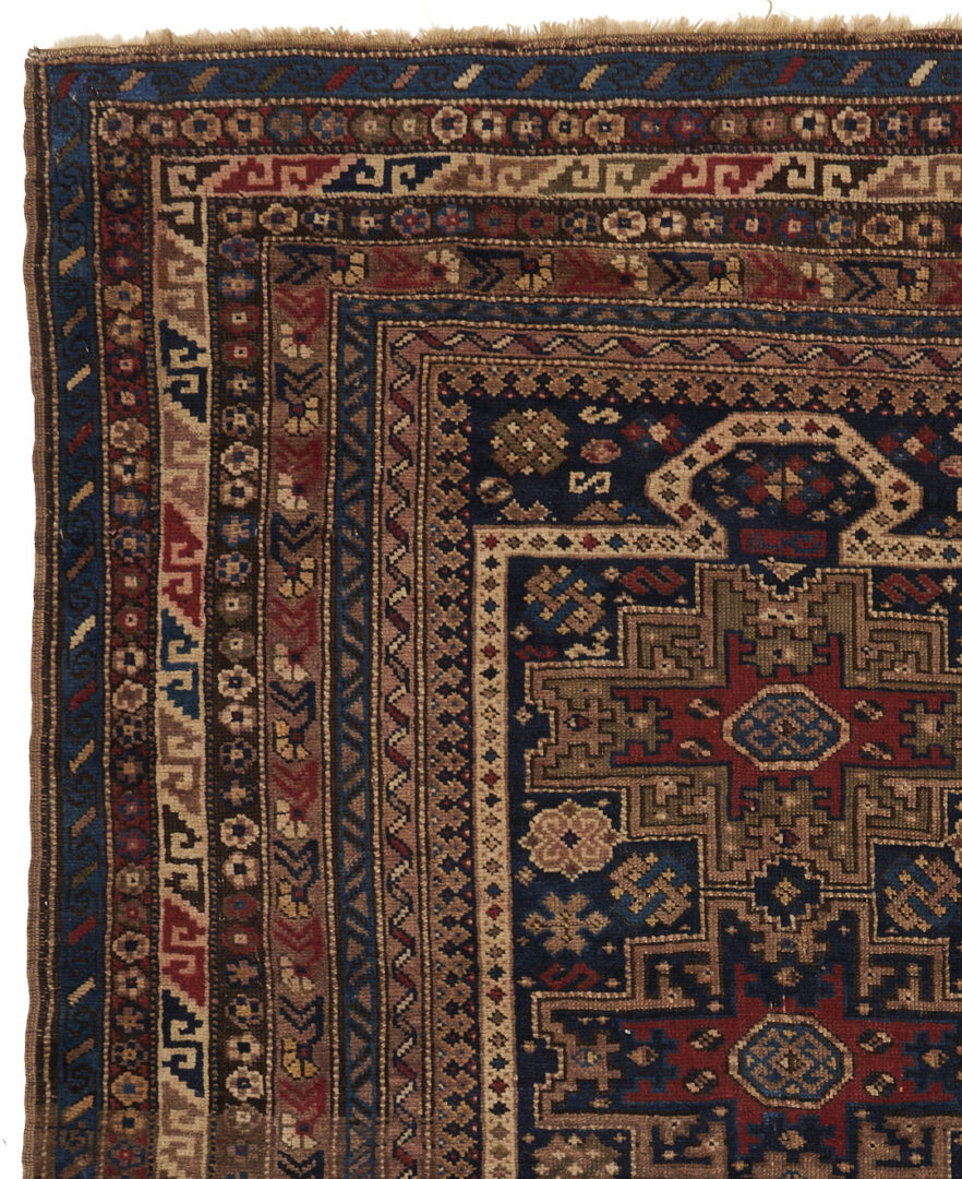 Lot 312: Antique Kazak Caucasian Prayer Rug