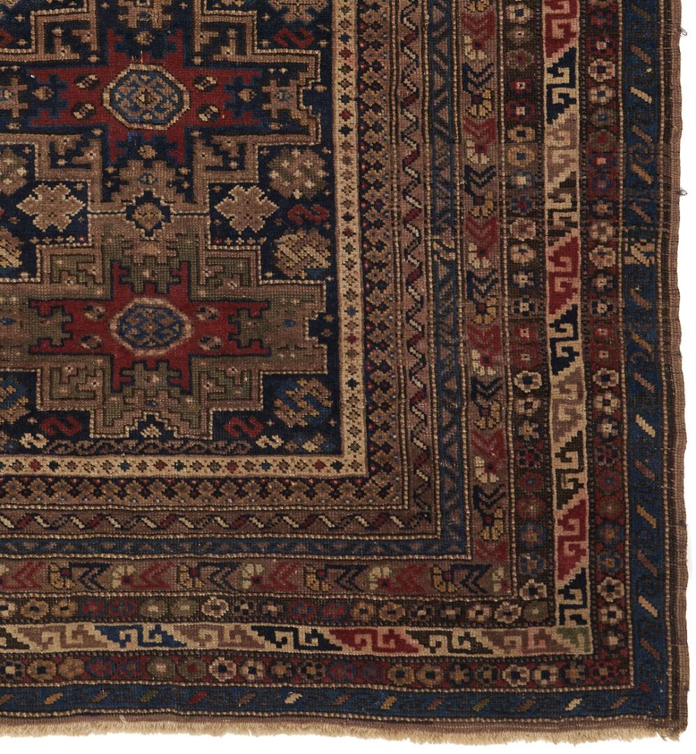 Lot 312: Antique Kazak Caucasian Prayer Rug