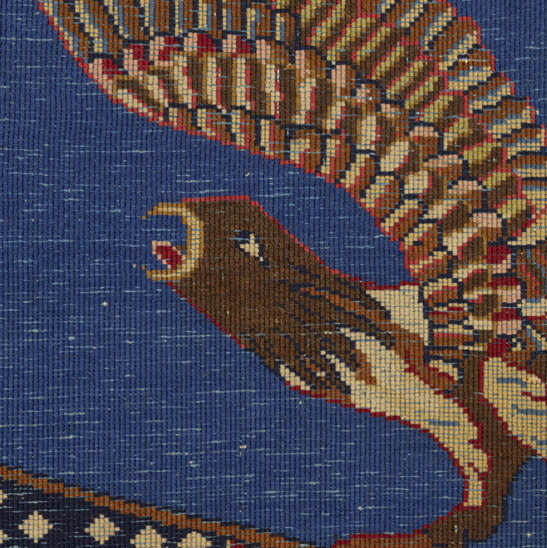 Lot 315: Kashan American Eagle Flag Rug