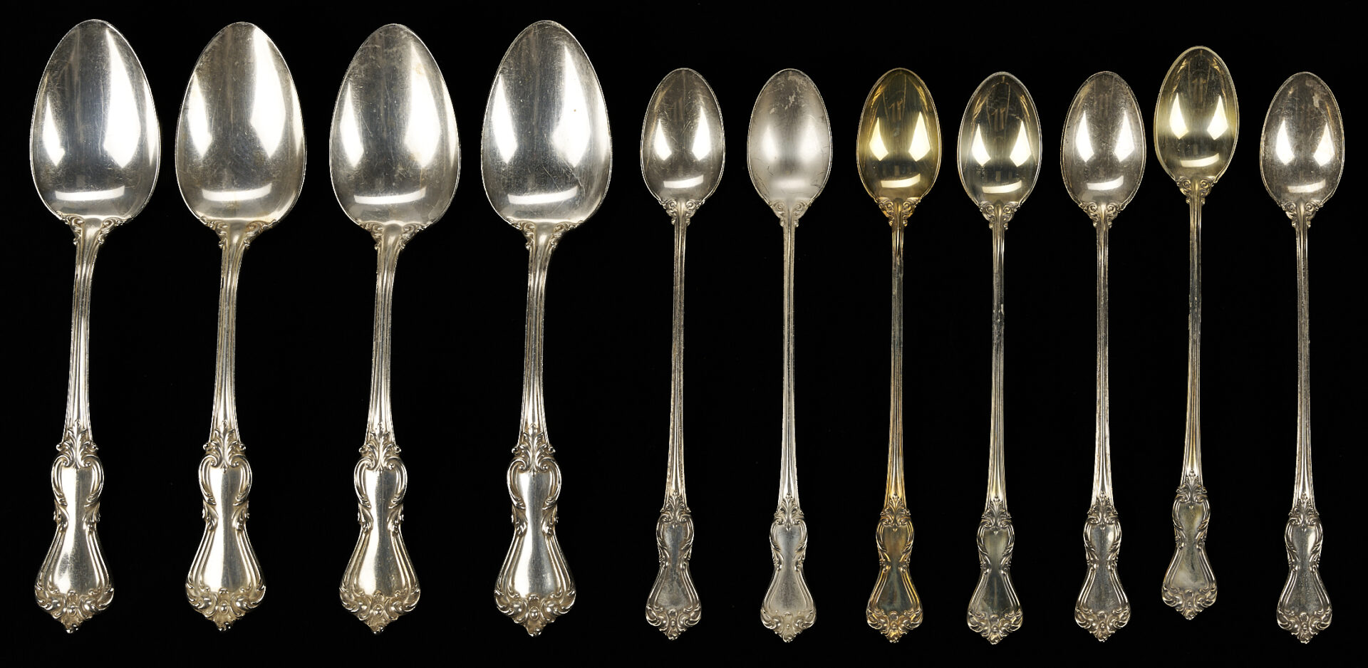 Lot 321: Reed & Barton Marlborough Flatware, 72 Pcs.