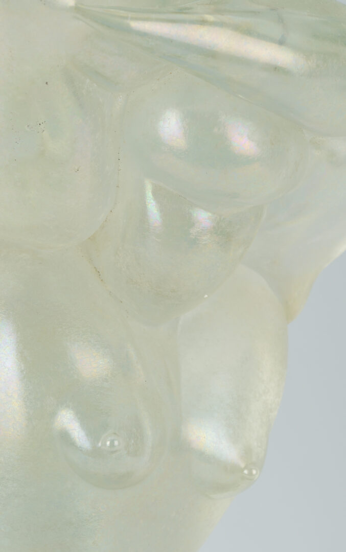 Lot 360: Murano Glass Female Nude Sculpture