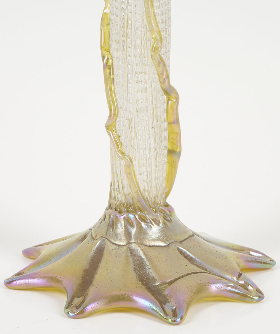 Lot 366: Art Glass Vase Attrib. Adolf Beckert, Loetz