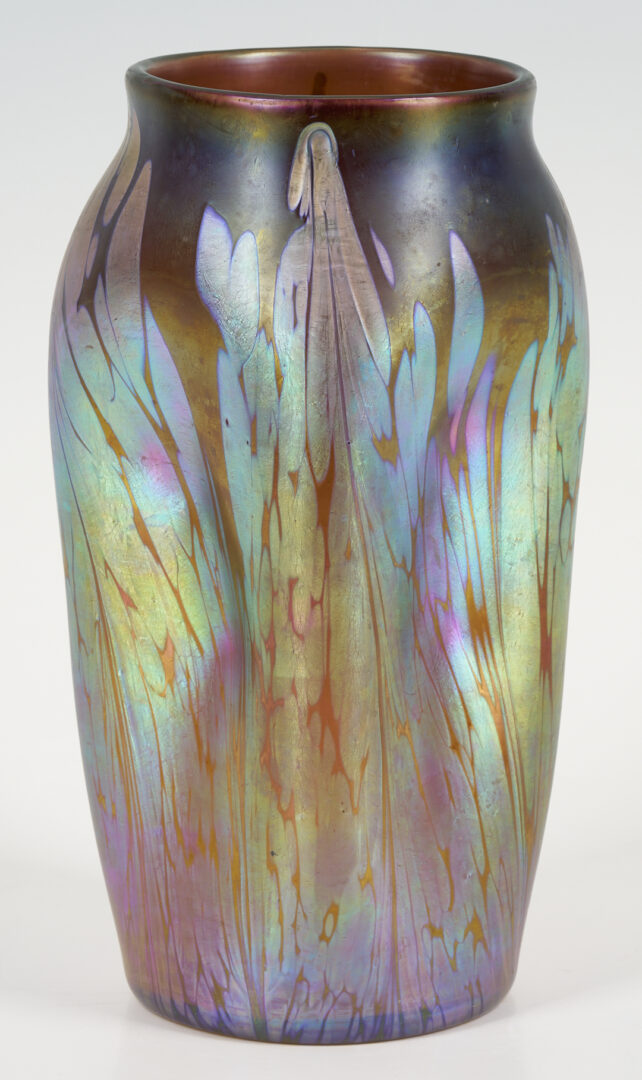 Lot 368: Art Glass Vase, possibly Loetz