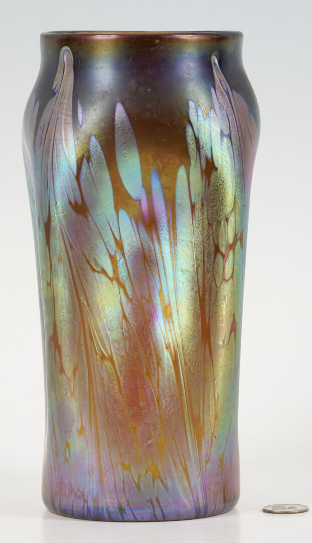 Lot 368: Art Glass Vase, possibly Loetz