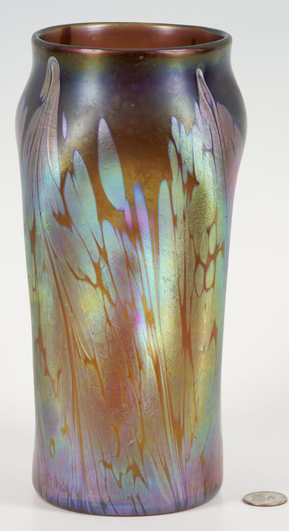 Lot 368: Art Glass Vase, possibly Loetz