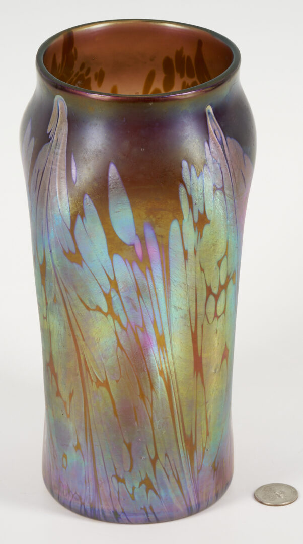 Lot 368: Art Glass Vase, possibly Loetz